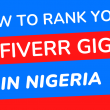 Rank your Fiverr Gig